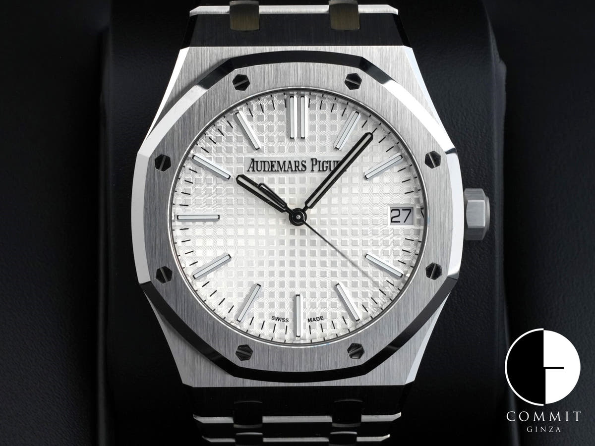 オーデマピゲ ロイヤルオーク 50周年記念 Ref.15510ST.OO.1320ST.03 ステンレススチール シルバー文字盤