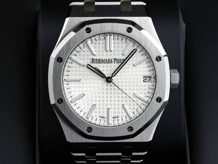 オーデマピゲ ロイヤルオーク 50周年記念 Ref.15510ST.OO.1320ST.03 ステンレススチール シルバー文字盤