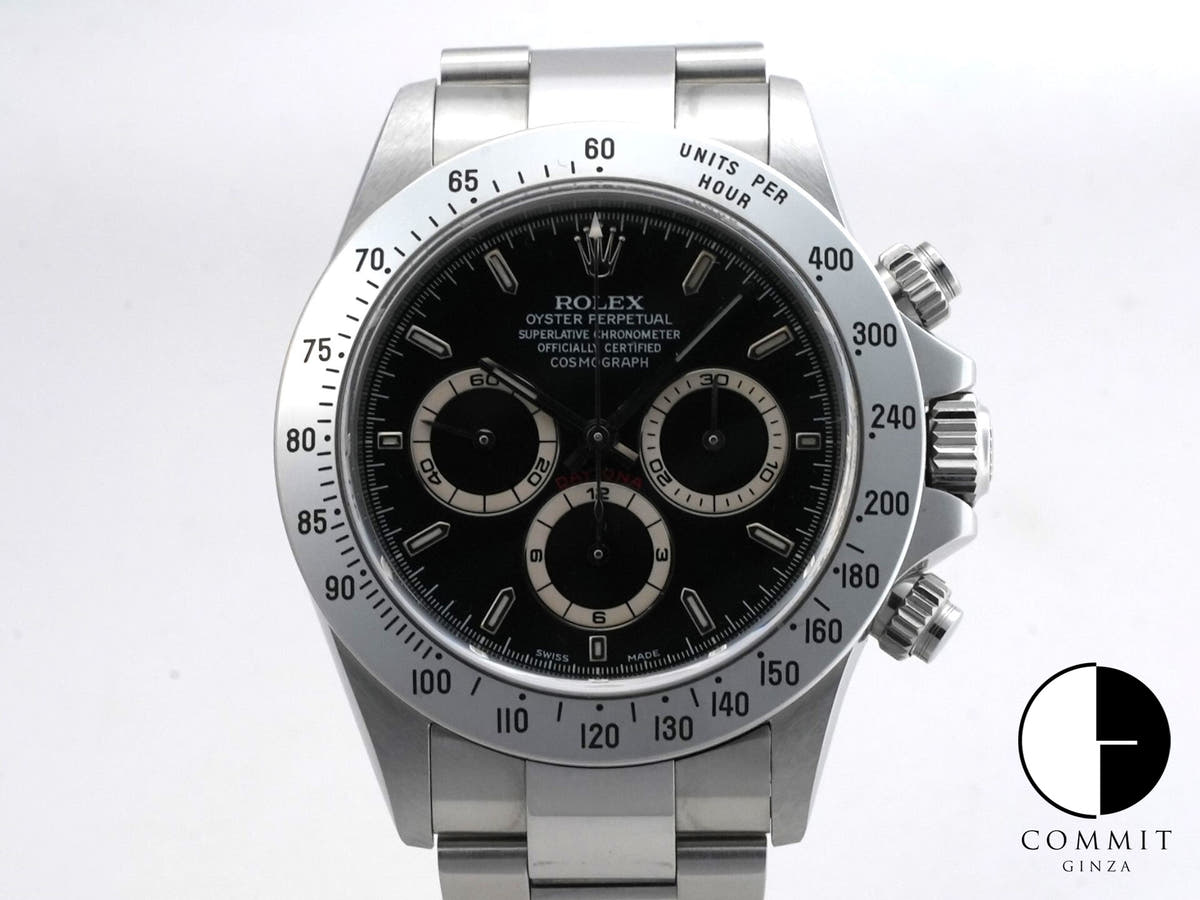 Rolex Daytona El Primero Ref. 16520 Stainless Steel Black Dial