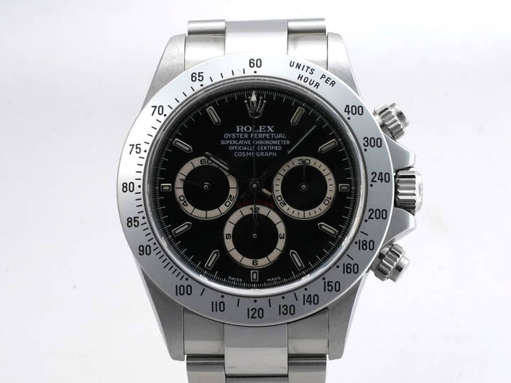 Rolex Daytona El Primero Ref. 16520 Stainless Steel Black Dial