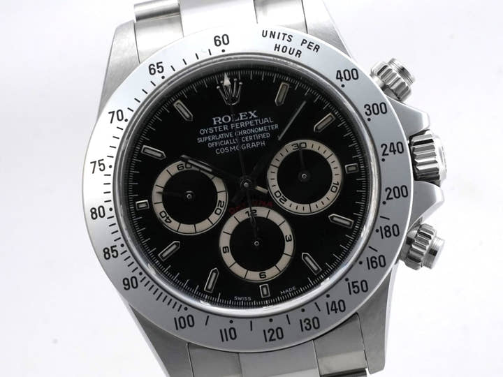Rolex Daytona El Primero Ref. 16520 Stainless Steel Black Dial