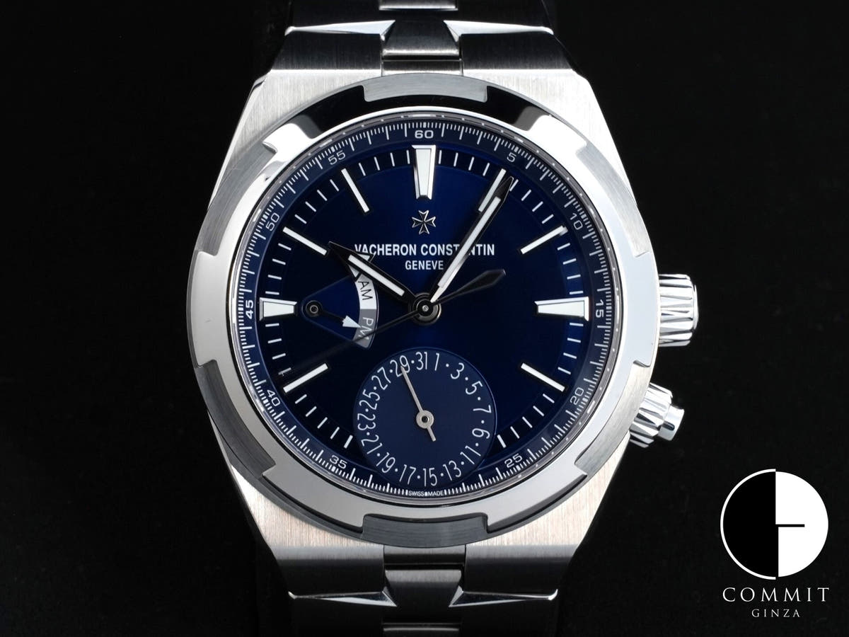 ヴァシュロンコンスタンタン オーヴァーシーズ デュアルタイム Ref.7900V/110A-B334 ブルー文字盤 中古 heqqbe3d