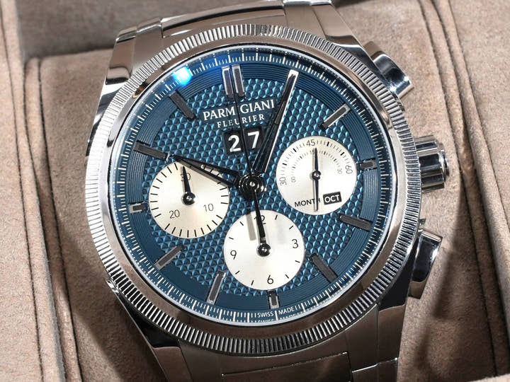 パルミジャーニフルリエ トンダグラフGT ヨシダスペシャル Ref.PFS906-1020002-100182 ブルー文字盤 美中古 u7xbakqj