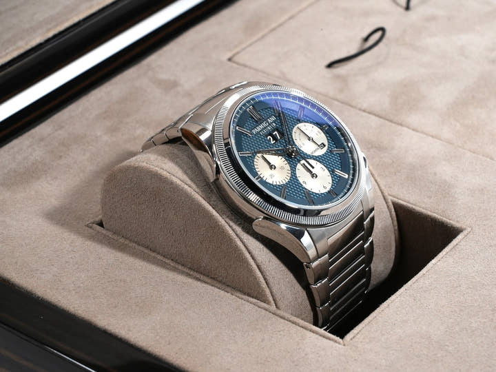 パルミジャーニフルリエ トンダグラフGT ヨシダスペシャル Ref.PFS906-1020002-100182 ブルー文字盤 美中古 u7xbakqj