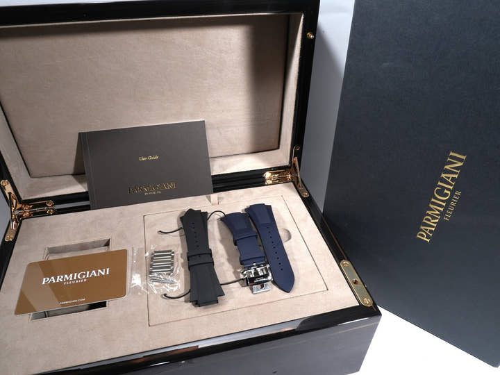 パルミジャーニフルリエ トンダグラフGT ヨシダスペシャル Ref.PFS906-1020002-100182 ブルー文字盤 美中古 u7xbakqj