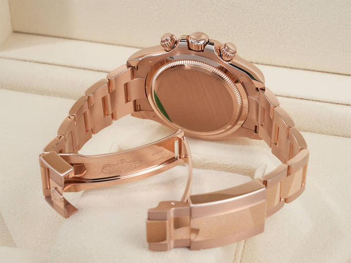 ロレックス デイトナ Ref.126505 エバーローズゴールド ブライトブラックxサンダスト文字盤