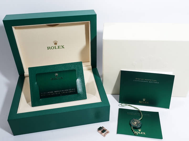 ロレックス デイトナ Ref.126505 エバーローズゴールド ブライトブラックxサンダスト文字盤