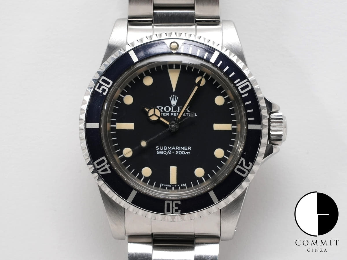 ロレックス サブマリーナー Ref.5513 ステンレススチール ブラック文字盤