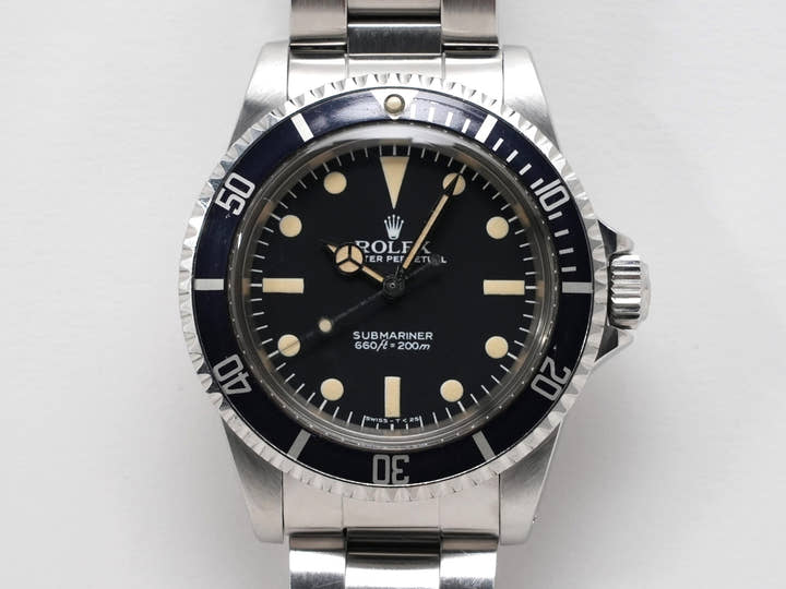 ロレックス サブマリーナー Ref.5513 ステンレススチール ブラック文字盤