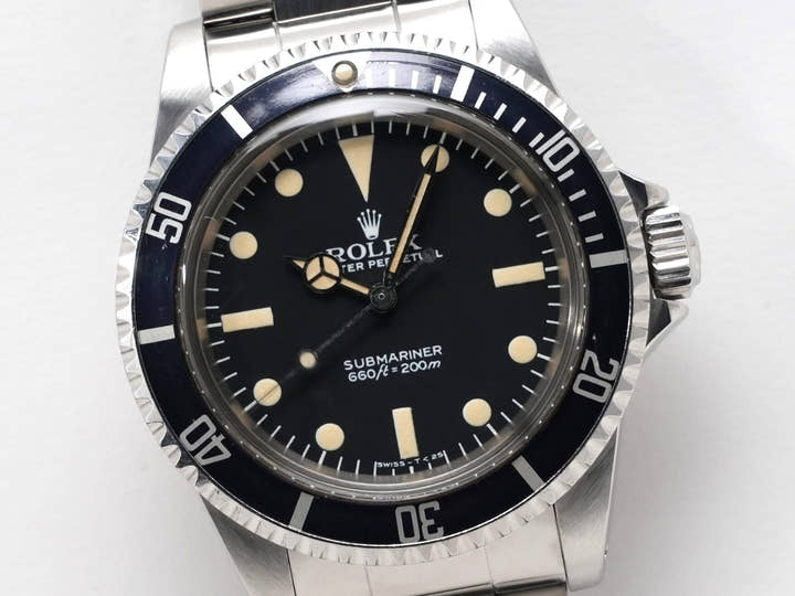 ロレックス サブマリーナー Ref.5513 ステンレススチール ブラック文字盤
