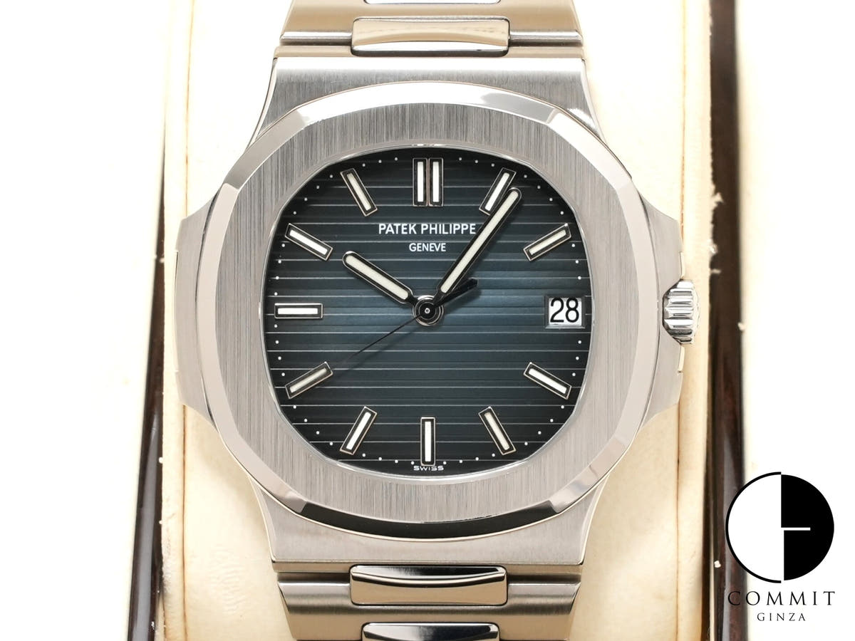 パテックフィリップ ノーチラス Ref.5711/1A-001 ステンレススチール ブルー文字盤