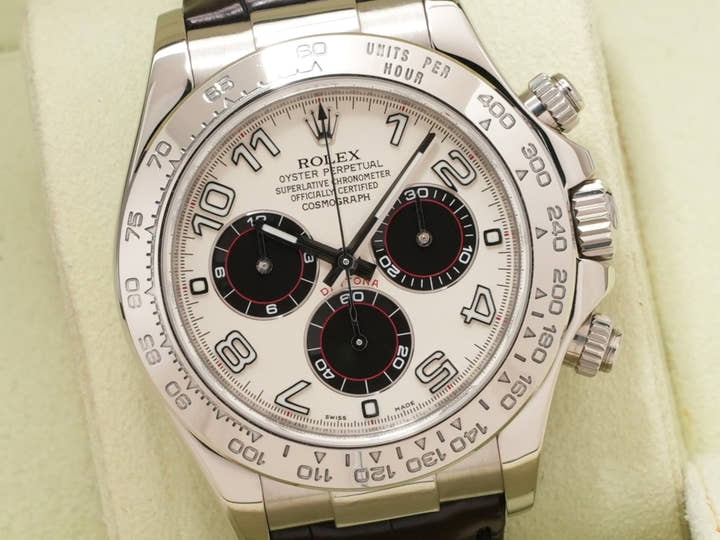 ロレックス デイトナ Ref.116519 ホワイトゴールド ホワイトxブラック文字盤