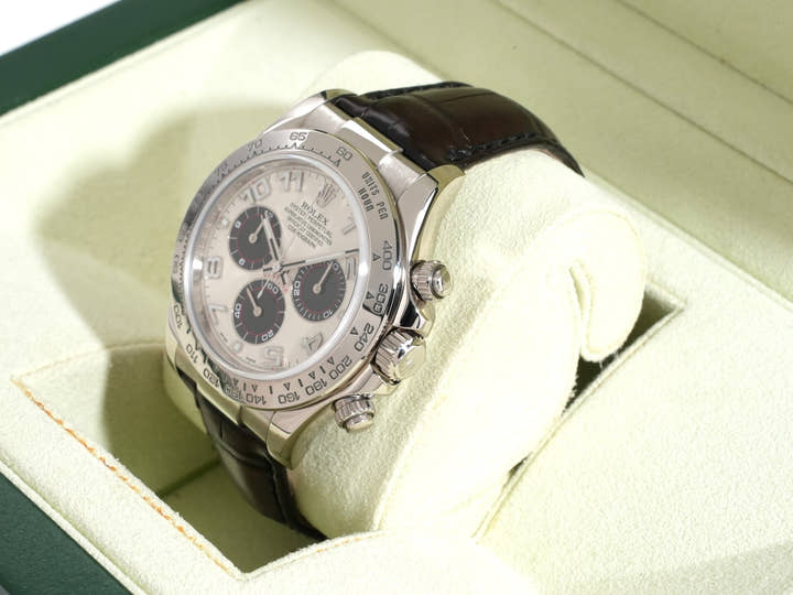 ロレックス デイトナ Ref.116519 ホワイトゴールド ホワイトxブラック文字盤