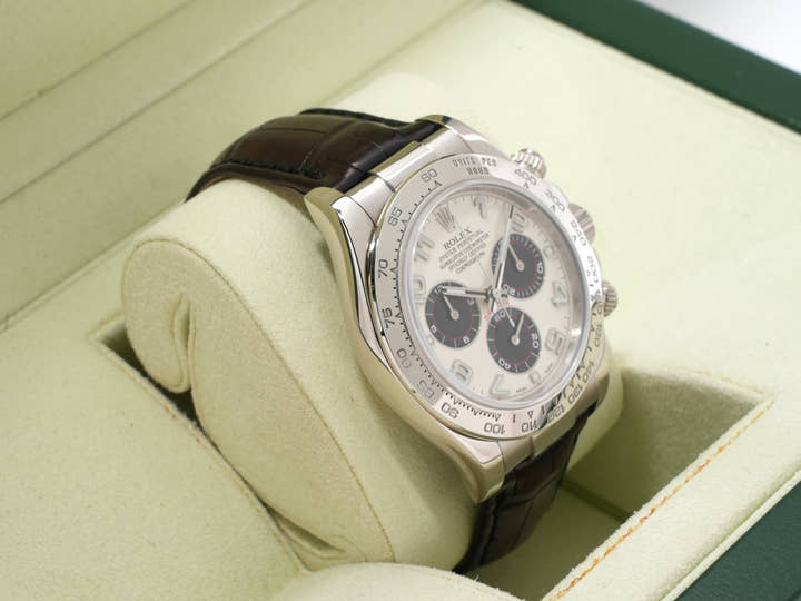 ロレックス デイトナ Ref.116519 ホワイトゴールド ホワイトxブラック文字盤