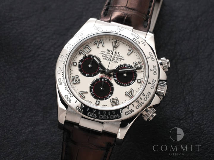 ロレックス デイトナ Ref.116519 ホワイトゴールド ホワイトxブラック文字盤