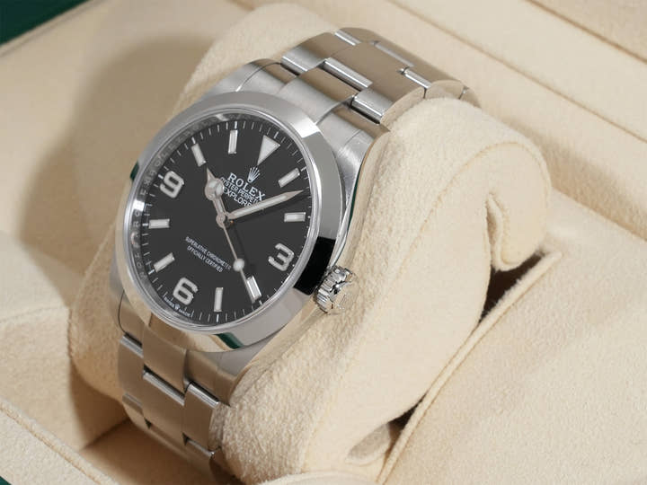 ロレックス エクスプローラー40 Ref.224270 ステンレススチール ブラック文字盤