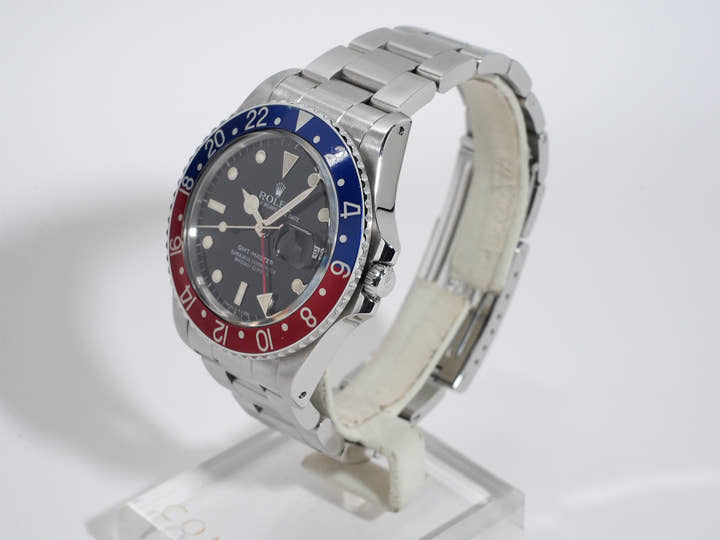 Rolex GMT-Master Ref. 16750 Stainless Steel Black Dial