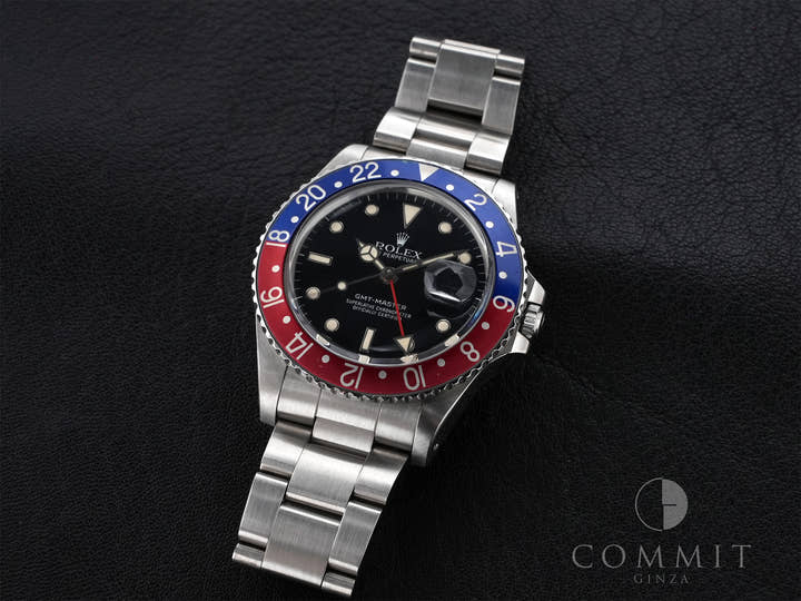 Rolex GMT-Master Ref. 16750 Stainless Steel Black Dial