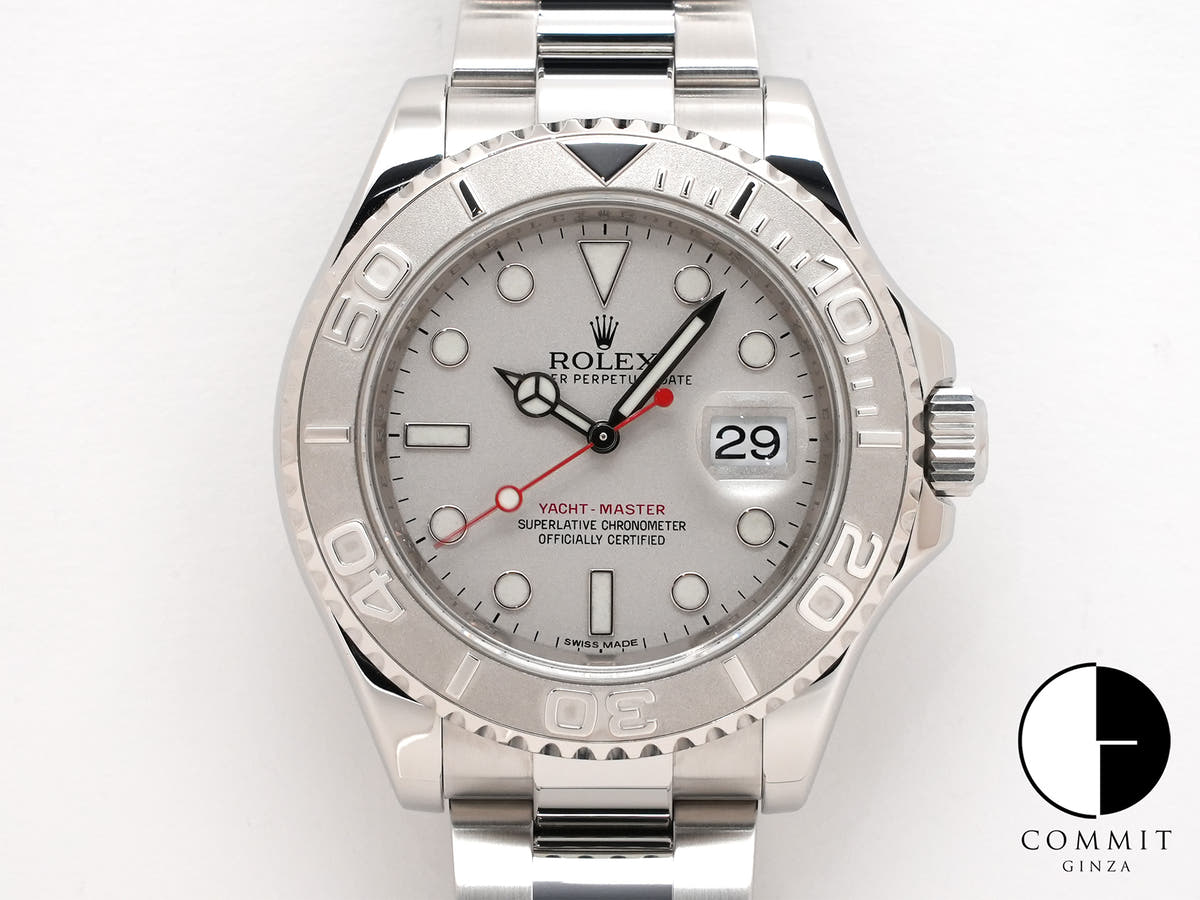 ロレックス ヨットマスター40 Ref.116622 ステンレススチール/プラチナ ロレジウム文字盤