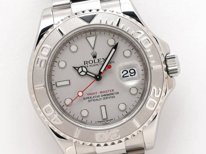 ロレックス ヨットマスター40 Ref.116622 ステンレススチール/プラチナ ロレジウム文字盤