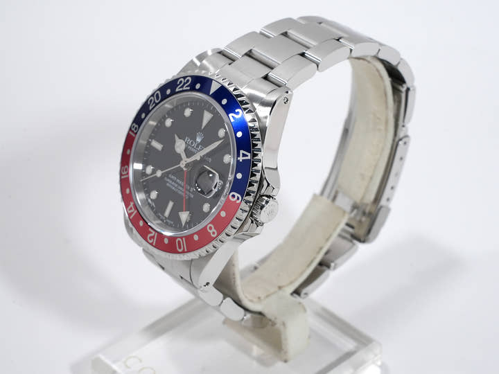 Rolex GMT-Master II Ref. 16710 Stainless Steel Black Dial Oyster Bracelet