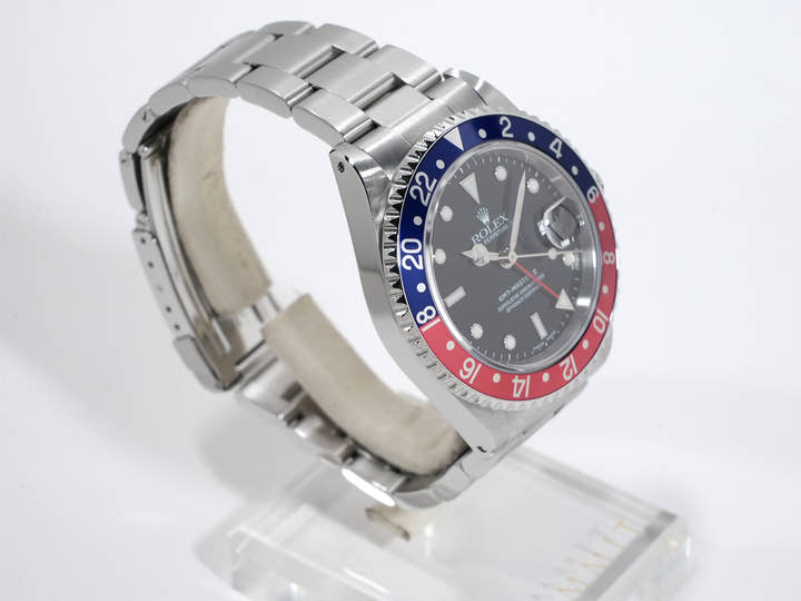 Rolex GMT-Master II Ref. 16710 Stainless Steel Black Dial Oyster Bracelet