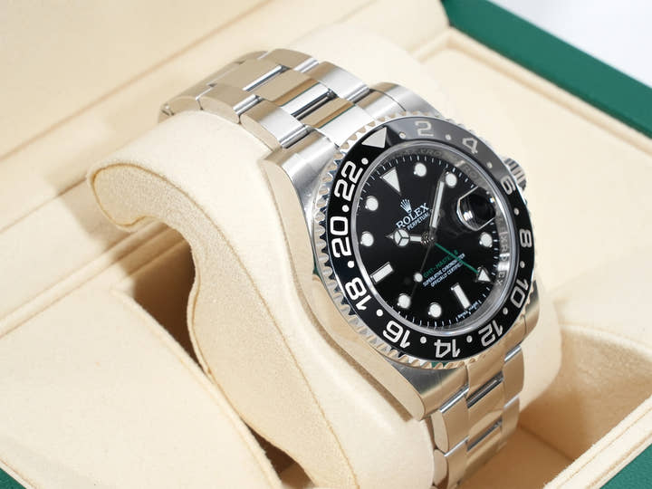 Rolex GMT-Master II Ref. 116710LN Stainless Steel Black Dial
