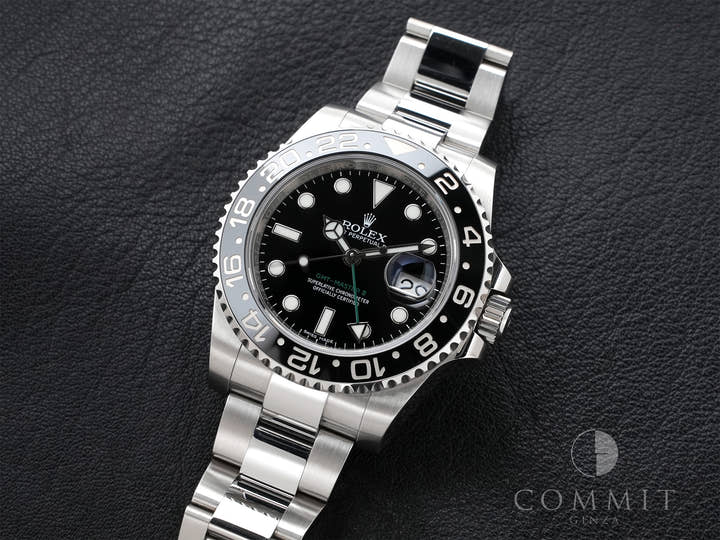 Rolex GMT-Master II Ref. 116710LN Stainless Steel Black Dial