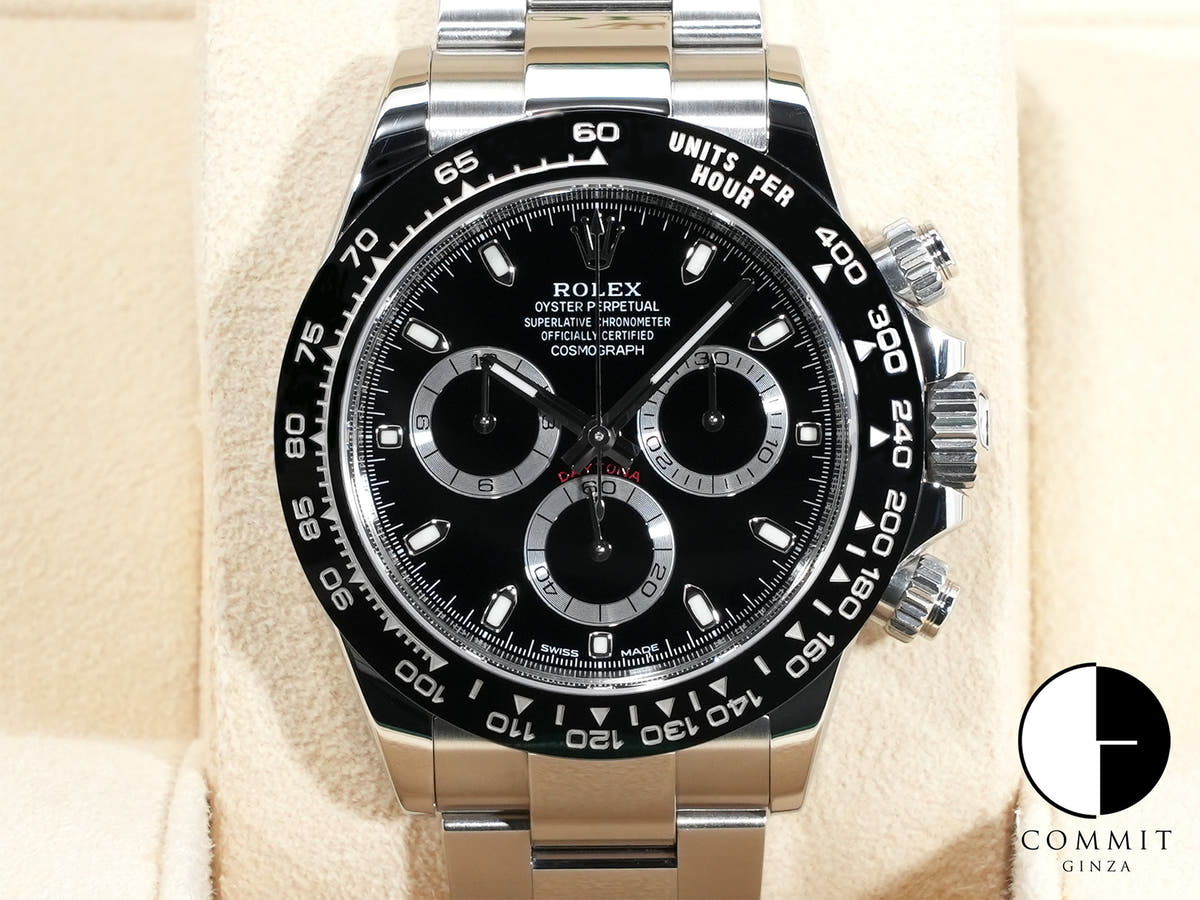 Rolex Daytona Ref. 116500LN Stainless Steel Black Dial