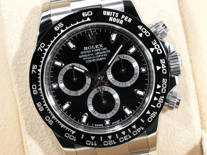 Rolex Daytona Ref. 116500LN Stainless Steel Black Dial