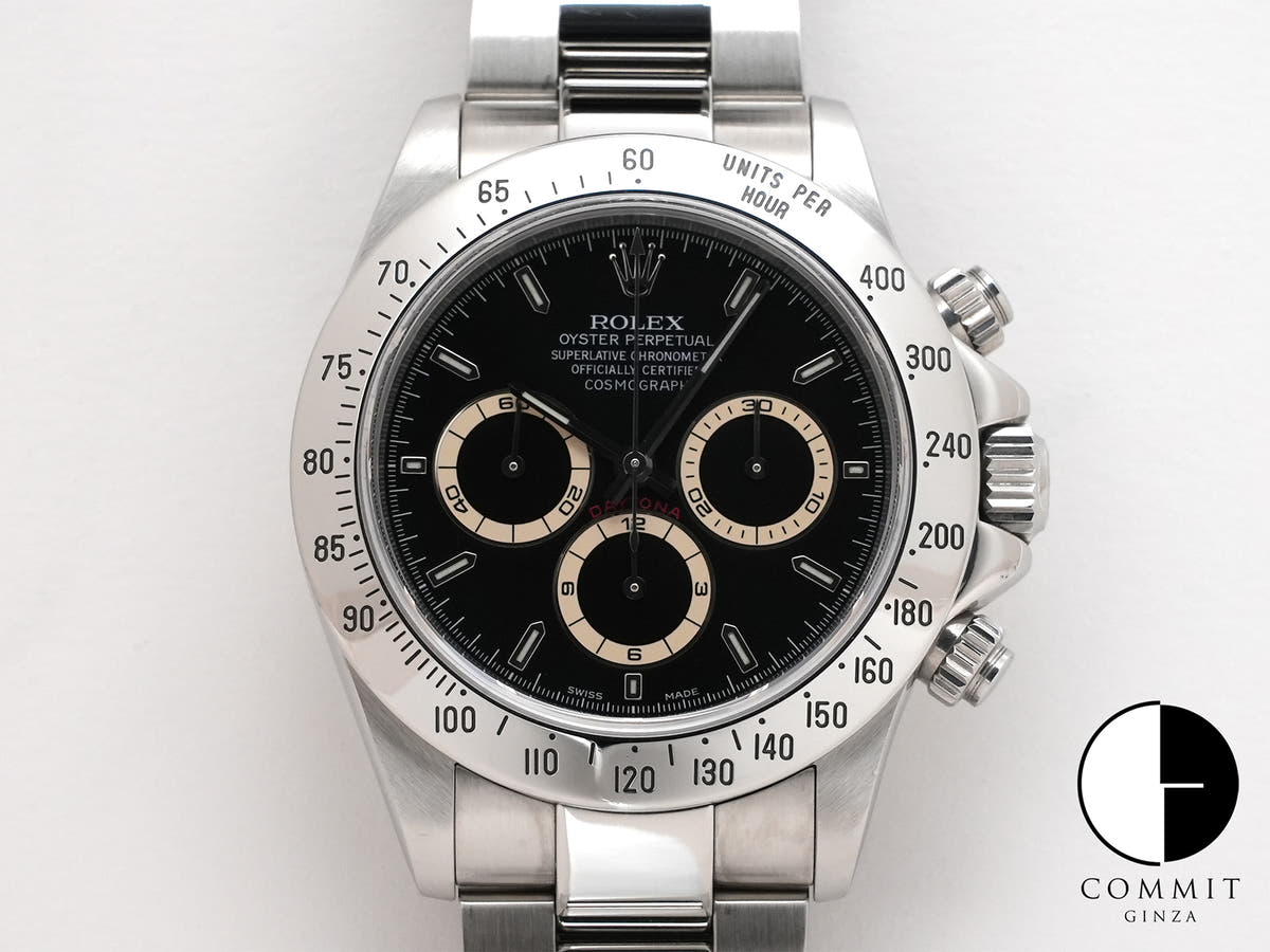 Rolex Daytona El Primero Ref. 16520 Stainless Steel Black Dial