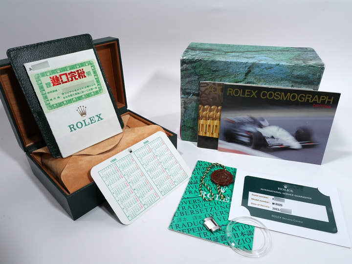 Rolex Daytona El Primero Ref. 16520 Stainless Steel Black Dial