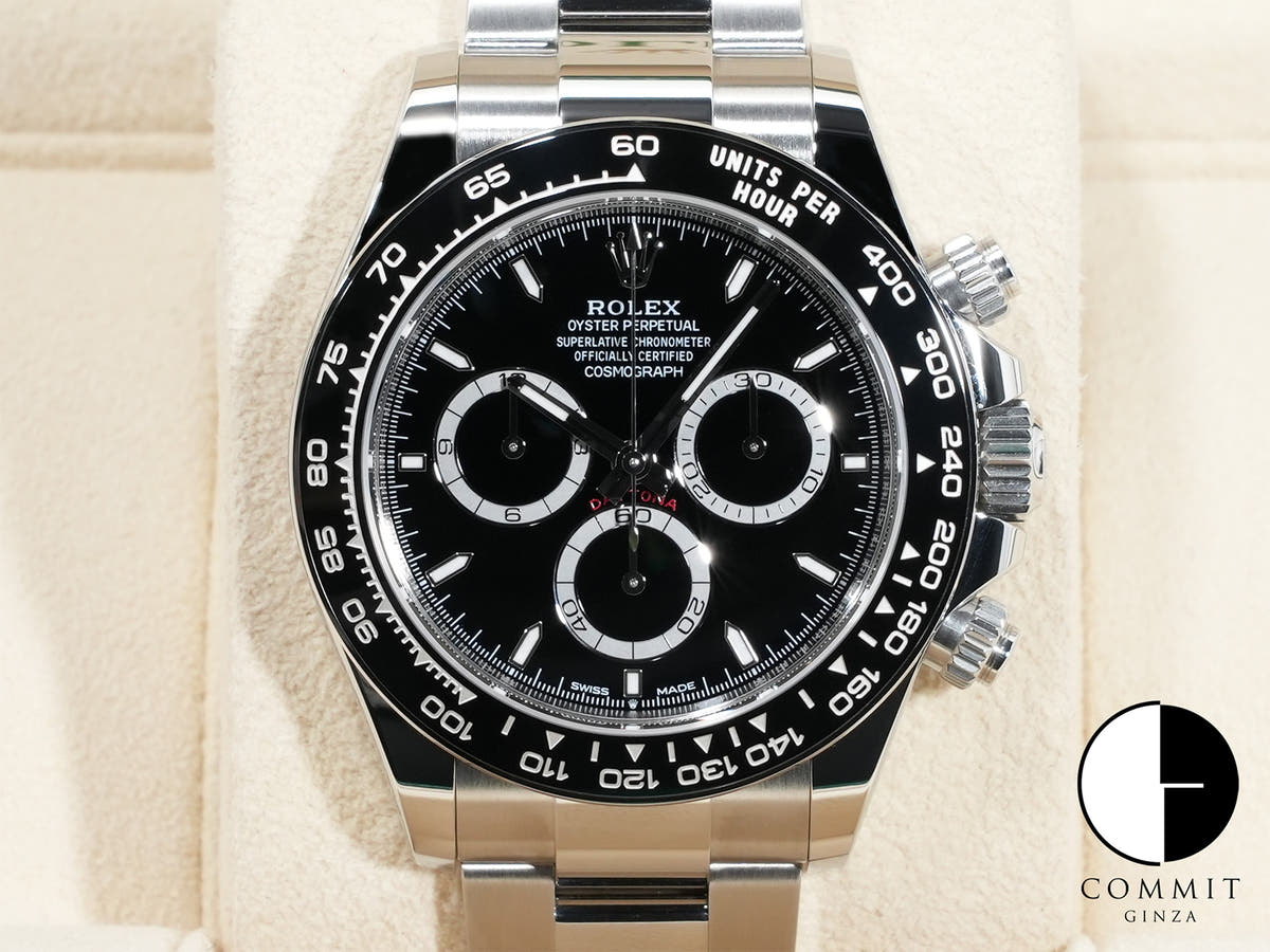 Rolex Daytona Ref. 126500LN Stainless Steel Black Dial
