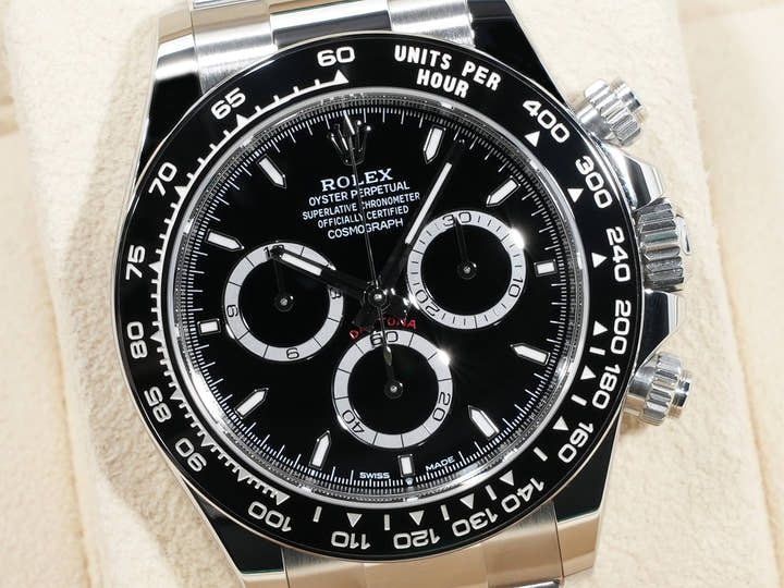 Rolex Daytona Ref. 126500LN Stainless Steel Black Dial