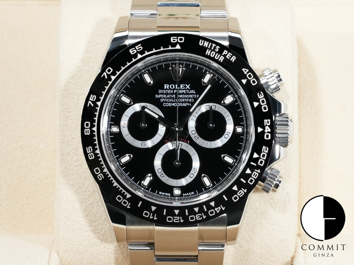 Rolex Daytona Ref. 116500LN Stainless Steel Black Dial