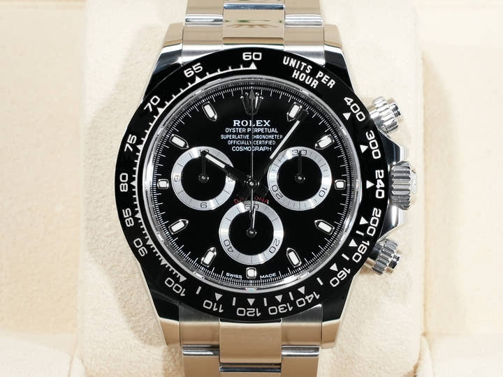 Rolex Daytona Ref. 116500LN Stainless Steel Black Dial