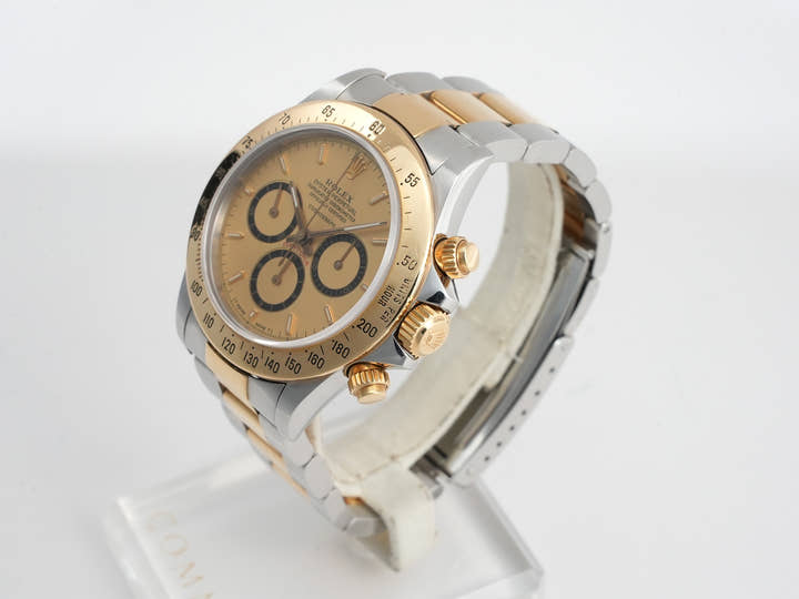 ロレックス デイトナ エルプリメロ Ref.16523 ステンレススチール/イエローゴールド シャンパン文字盤