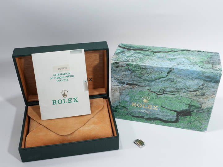 ロレックス デイトナ エルプリメロ Ref.16523 ステンレススチール/イエローゴールド シャンパン文字盤