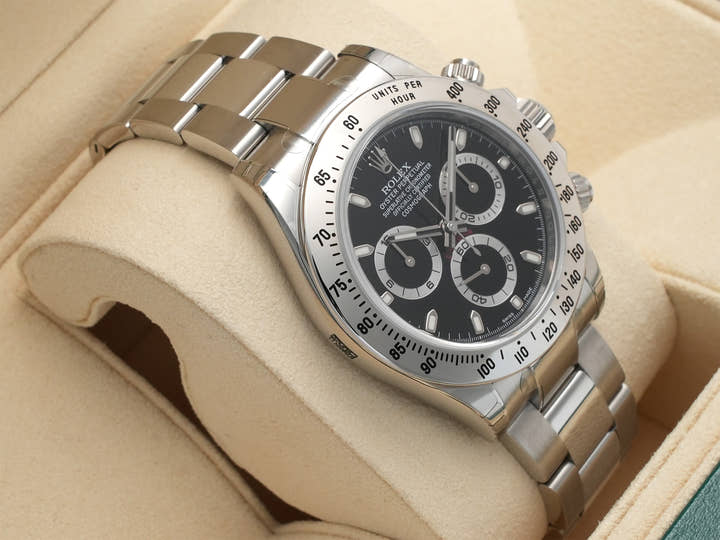 Rolex Daytona Ref. 116520 Stainless Steel Black Dial