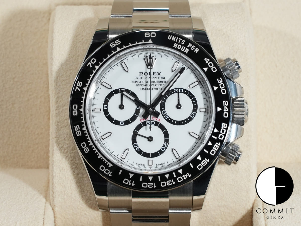 Rolex Daytona Ref. 126500LN Stainless Steel White Dial