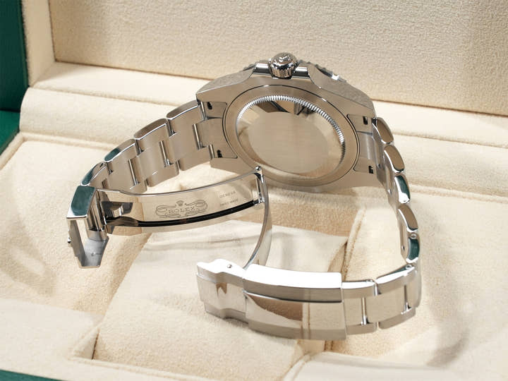 Rolex GMT-Master II Ref. 126710GRNR Stainless Steel Black Dial Oyster Bracelet