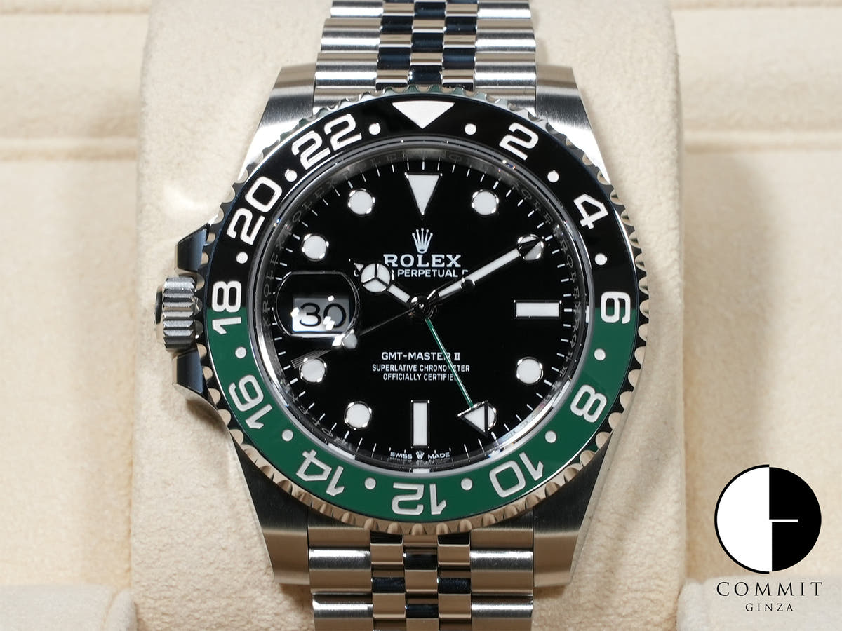 Rolex GMT-Master II Ref. 126720VTNR Stainless Steel Black Dial Jubilee Bracelet