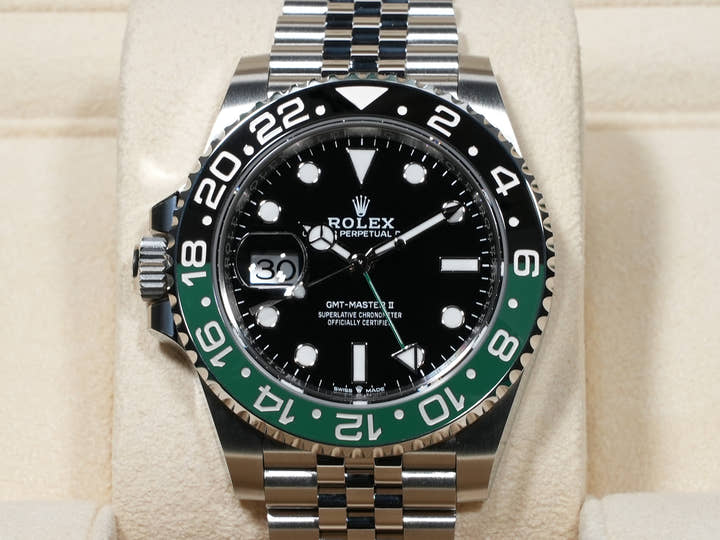 Rolex GMT-Master II Ref. 126720VTNR Stainless Steel Black Dial Jubilee Bracelet