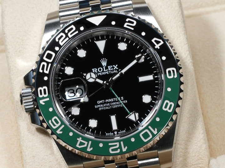 Rolex GMT-Master II Ref. 126720VTNR Stainless Steel Black Dial Jubilee Bracelet