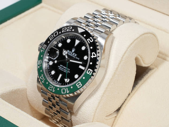 Rolex GMT-Master II Ref. 126720VTNR Stainless Steel Black Dial Jubilee Bracelet