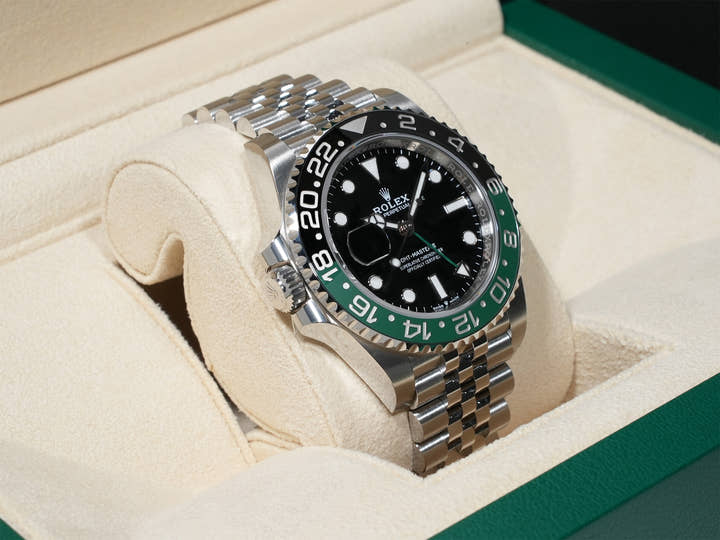 Rolex GMT-Master II Ref. 126720VTNR Stainless Steel Black Dial Jubilee Bracelet