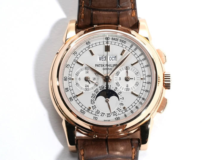 パテックフィリップ パーペチュアルカレンダー クロノグラフ Ref.5970R-001 ローズゴールド シルバー文字盤