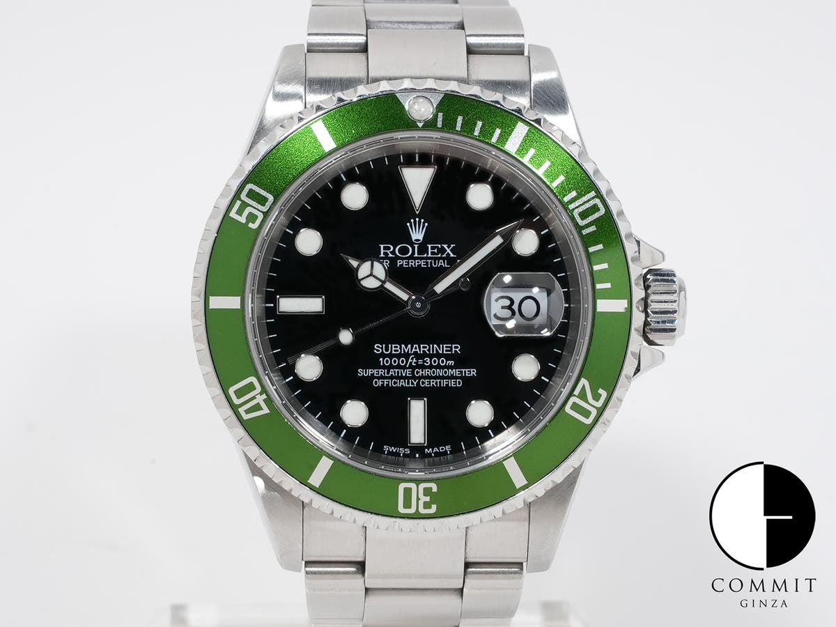 Rolex Submariner Date Ref. 16610LV Stainless Steel Black Dial