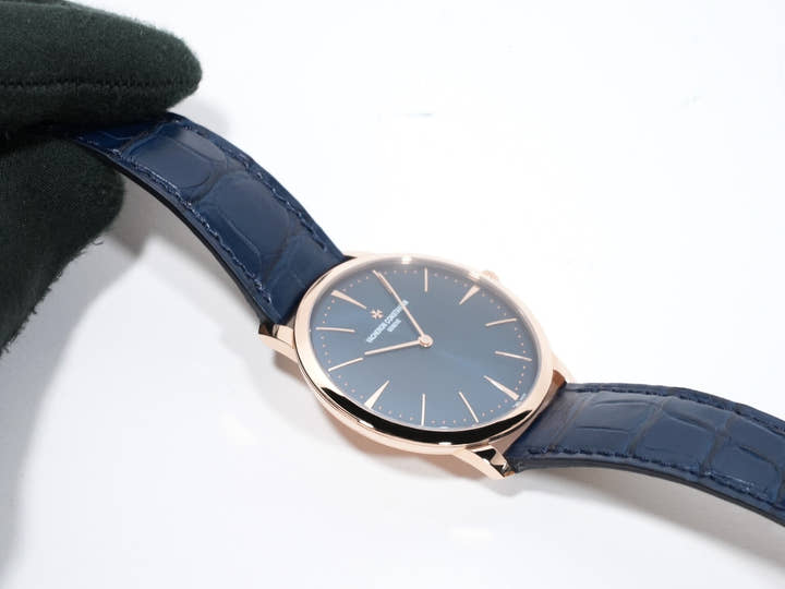 Vacheron Constantin Patrimony Manual Winding Ref.81180/000R-B518 Blue Dial Unused 5qsyf98j