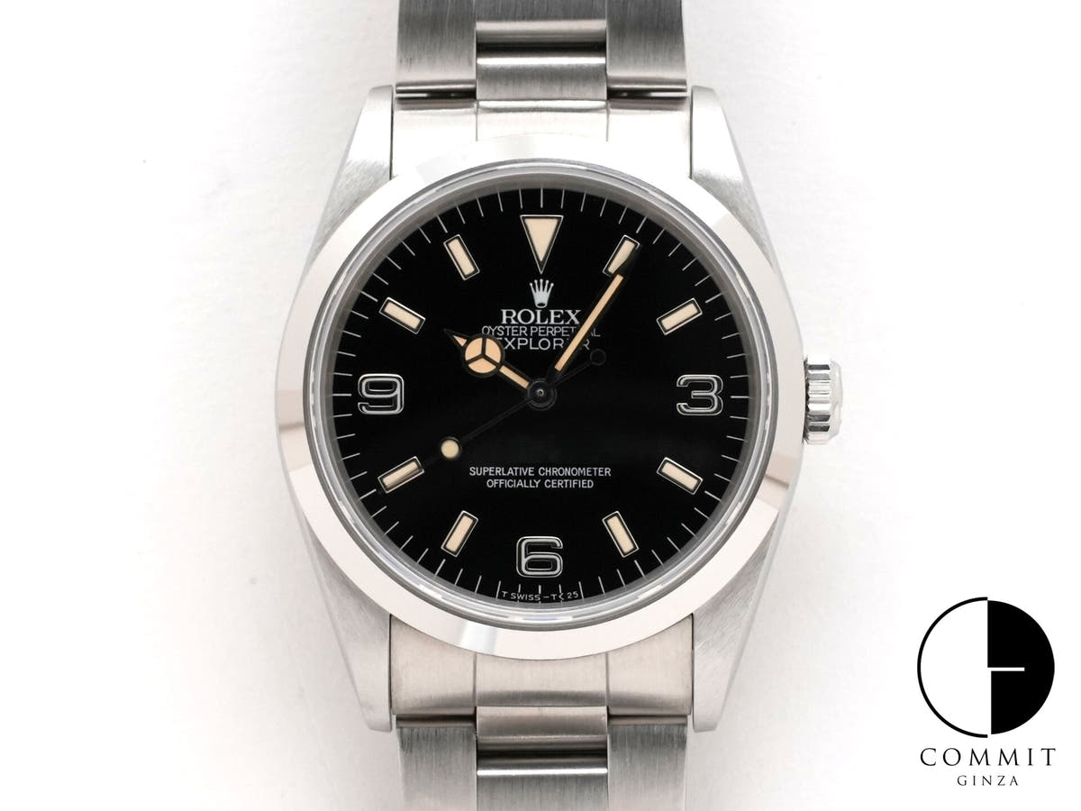 Rolex Explorer I Ref. 14270 Stainless Steel Black Dial